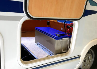 Batterie dans un camping car